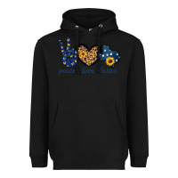 Black Peace Love Texas Heavyweight Hoodie - Bettercallsaul