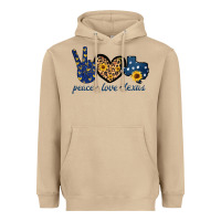 Mushroom Peace Love Texas Heavyweight Hoodie - Bettercallsaul