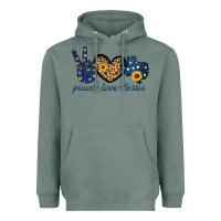 Sage Peace Love Texas Heavyweight Hoodie - Bettercallsaul