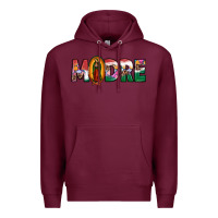 Burgundy mexican flag our lady of guadalupe madre Premium Hoodie - JahusDesignShop