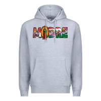 Heather Grey mexican flag our lady of guadalupe madre Premium Hoodie - JahusDesignShop
