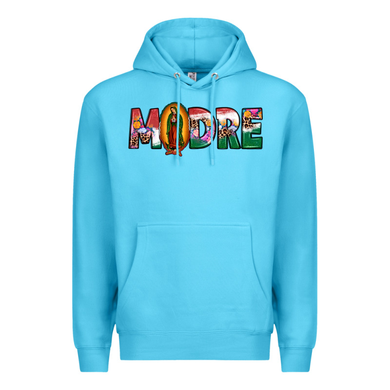 Mexican Flag Our Lady Of Guadalupe Madre Premium Hoodie by JahusDesignShop | Teevron