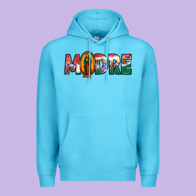 Mexican Flag Our Lady Of Guadalupe Madre Premium Hoodie Designed By Jahusdesignshop