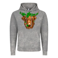 Cloud Rock St. Patrick’s Day Long Hair Shaggy Cow Vintage Hoodie - Jasminsmagicworld