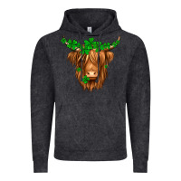 Vintage Black St. Patrick’s Day Long Hair Shaggy Cow Vintage Hoodie - Jasminsmagicworld