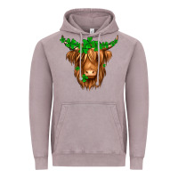 Vintage Zinc St. Patrick’s Day Long Hair Shaggy Cow Vintage Hoodie - Jasminsmagicworld