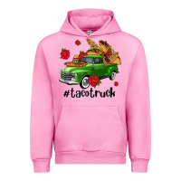 Fuchsia Pink tacotruck olivia Urban Hoodie - OliviaCreatesArt