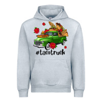 Heather Grey tacotruck olivia Urban Hoodie - OliviaCreatesArt