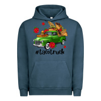 Pigment Midnight Navy tacotruck olivia Urban Hoodie - OliviaCreatesArt