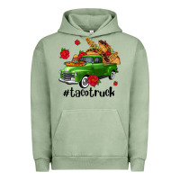 Pigment Oil Green tacotruck olivia Urban Hoodie - OliviaCreatesArt