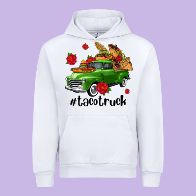 Tacotruck Olivia Urban Hoodie Designed By Oliviacreatesart