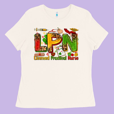 Licensed Practical Nurse Ladies Tee Designed By Zillion Design Studio