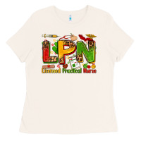 Bone licensed practical nurse Ladies Tee - Zillion Design Studio