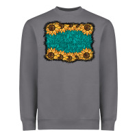 Storm sunflower background Heavyweight Sweatshirt - BarkalooDesign