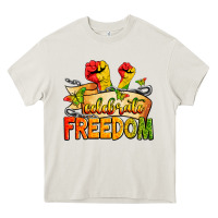 Cream celebrate freedom Heavy Core Tee - Zillion Design Studio