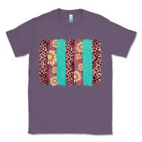 Lavender valentine's day floral leopard brushstroke Classic Tee - AdoDesignShop