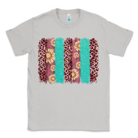 Moon Dust valentine's day floral leopard brushstroke Classic Tee - AdoDesignShop