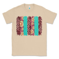 Mushroom valentine's day floral leopard brushstroke Classic Tee - AdoDesignShop