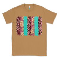 Toasted Coconut valentine's day floral leopard brushstroke Classic Tee - AdoDesignShop