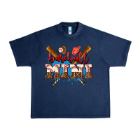 Navy baseball mini Urban Heavy Tee - AdoDesignShop