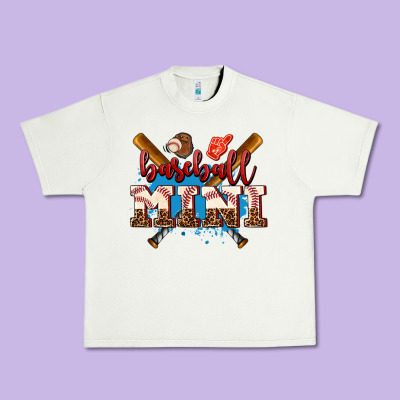Baseball Mini Urban Heavy Tee Designed By Adodesignshop