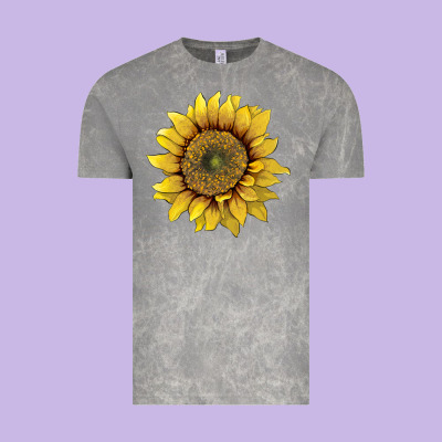 Sunflower Vintage Tee Designed By Artiststas