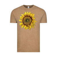 Vintage Coffee sunflower Vintage Tee - Artiststas