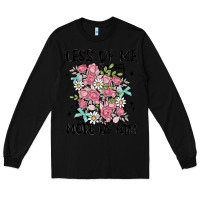 Black less of me more of him Long Sleeve Tee - MaliasSmallBusiness