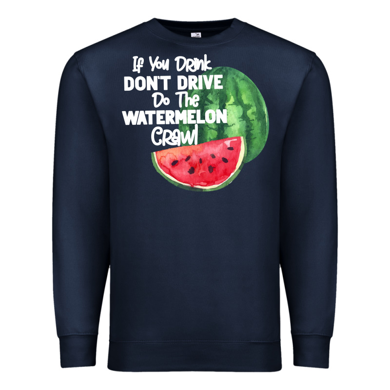 Watermelon Crawl Premium Sweatshirt by Bettercallsaul | Teevron