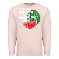 Pale Pink Watermelon Crawl Premium Sweatshirt - Bettercallsaul