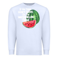White Watermelon Crawl Premium Sweatshirt - Bettercallsaul