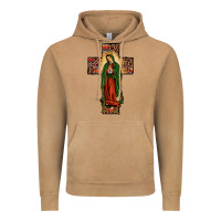 Vintage Camel our lady of Guadalupe cross Vintage Hoodie - JahusDesignShop