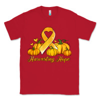 Red childhood cancer awareness month harvesting hope Classic Tee - Jasminsmagicworld