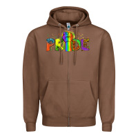 Chestnut Western Pride Zipper Hoodie - BundleAndBundleShop
