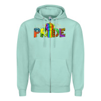 Seafoam Western Pride Zipper Hoodie - BundleAndBundleShop