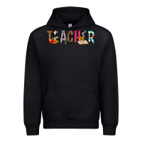Black teacher Urban Hoodie - OliviaCreatesArt