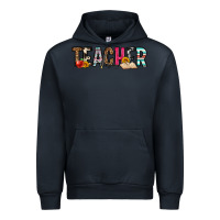 Navy teacher Urban Hoodie - OliviaCreatesArt