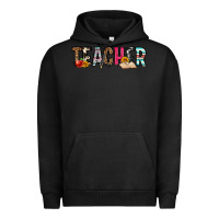 Pigment Black teacher Urban Hoodie - OliviaCreatesArt