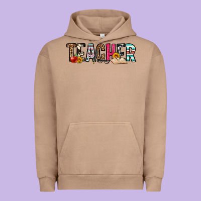 Teacher Urban Hoodie Designed By Oliviacreatesart