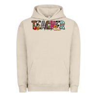 Pigment French Oak teacher Urban Hoodie - OliviaCreatesArt