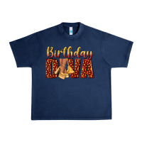 Navy birthday diva Urban Heavy Tee - NancyCooperArtShop