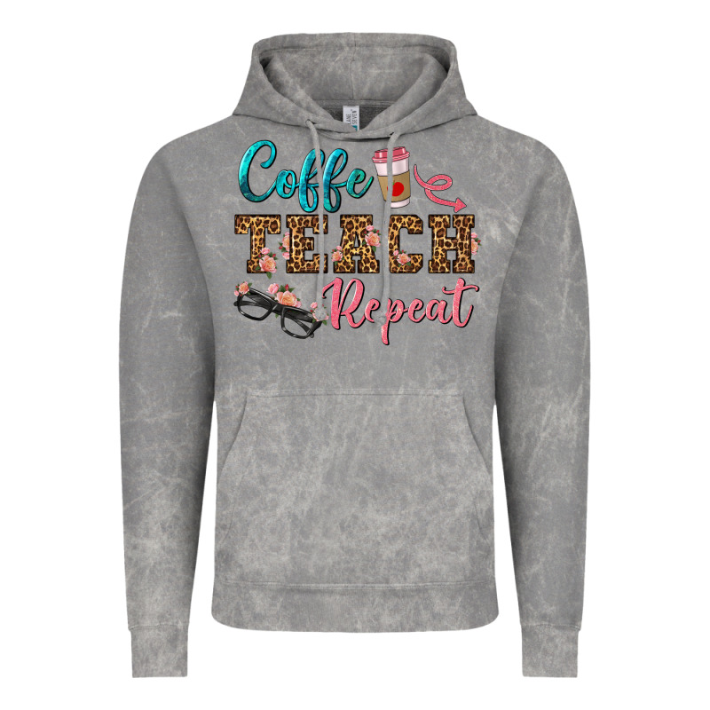 Coffee Teach Repeat Vintage Hoodie by BundleAndBundleShop | Teevron