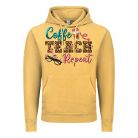 Vintage Mustard coffee teach repeat Vintage Hoodie - BundleAndBundleShop
