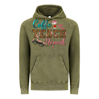 Vintage Olive coffee teach repeat Vintage Hoodie - BundleAndBundleShop