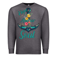 Charcoal Heather Hope is the Anchor Premium Sweatshirt - Bettercallsaul