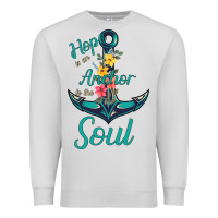 Dove Grey Hope is the Anchor Premium Sweatshirt - Bettercallsaul