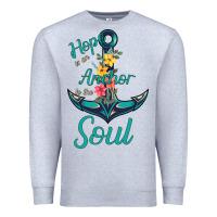 Heather Grey Hope is the Anchor Premium Sweatshirt - Bettercallsaul