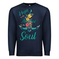 Navy Hope is the Anchor Premium Sweatshirt - Bettercallsaul