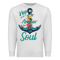 Oatmeal Heather Hope is the Anchor Premium Sweatshirt - Bettercallsaul