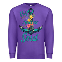 Purple Hope is the Anchor Premium Sweatshirt - Bettercallsaul